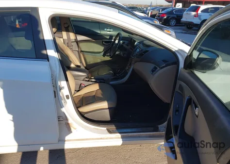 2014 Hyundai Elantra Limited from USA, damaged, VIN 5NPDH4AEXEH449482